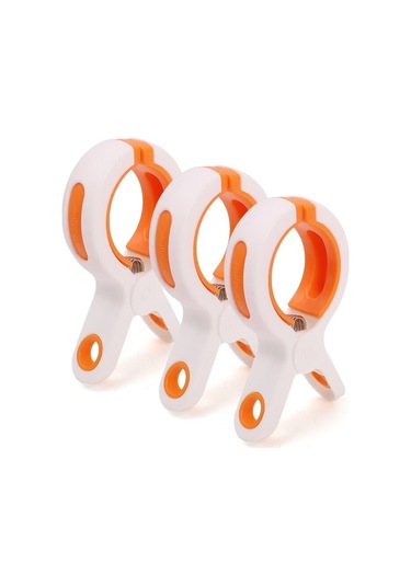 3 Adet Beyaz Klipler-3 Adet Yatak Çarşafı Klipleri Çamaşır Mandalları Plaj Havlusu Kli Rüzgar Geçirmez Yatak Ev Gereçleri 47119389