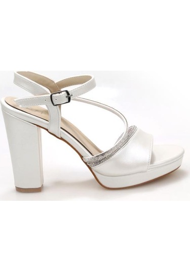 Papuçcity Tamer 03148 10 Cm Platform Topuklu Kadın Abiye Ayakkabı siyah