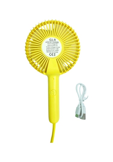 Bigmate Mini El Fanı Taşınabilir Serinletici Şarjlı Vantilatör 3 Kademeli Hız Ayarı Ys2289