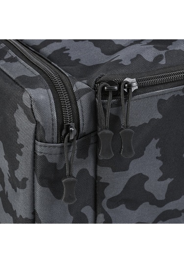 Aubyhe Balık Tutma Botu Depolama Çantası - Siyah Kamo, Su Geçirmez 1000d Oxford Kumaş, Taşınması Kolay Balıkçı Gereci