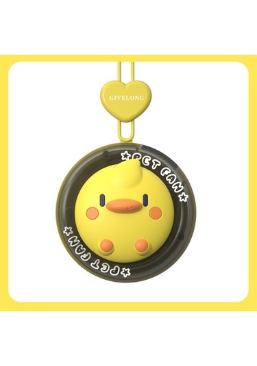 Usb Mini El Fanı - Yeşil 6354 Sarı