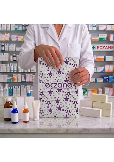 Eczane Bez Çanta El Geçme Yıldız 50'li 22 x 32 CM