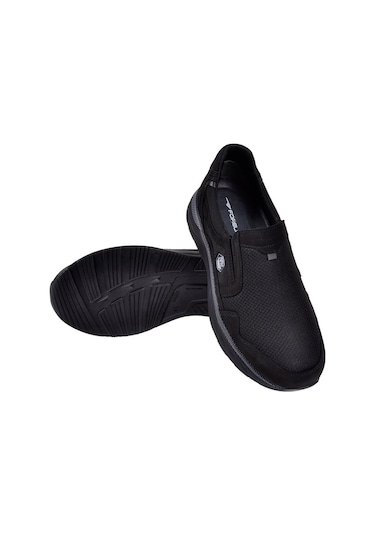 Forelli Comfort Üzeri File Erkek Spor Ayakkabı For-46005 Siyah-siyah Siyah