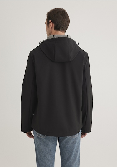 Mavi - Kapüşonlu Siyah Ceket 0110357-900 Siyah