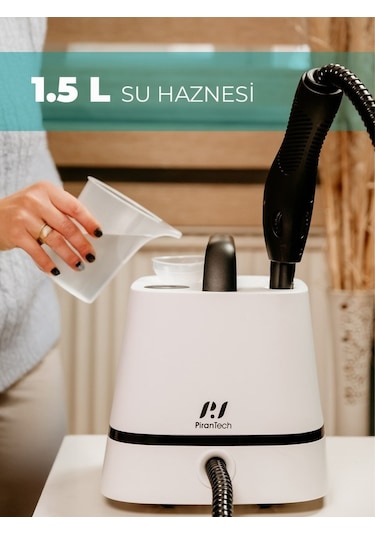 Pirantech CB-102A 2000 W 1.5 L Buharlı Temizlik Makinesi