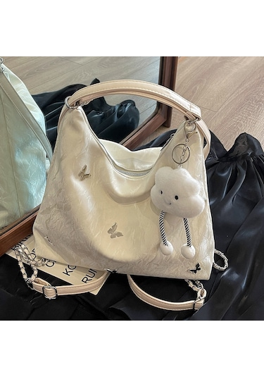 Lyon İşeçok Fonksiyonlu Sırtçantasıtek Omuzluçapraz Vücut Sırtçanası Beyaaz