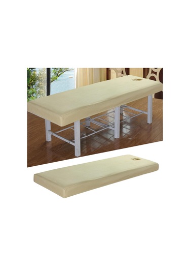 Suntek Masaj Masa Örtüsü Çarşafları Salon İçin Rahat Masası Bej