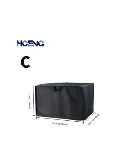 Sunshine011 Siyah Yazıcı Kılıfı Yazıcı Koruma, Kolay Temizlik, Ev Ve Ofis Kullanımı