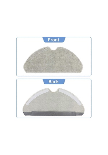 Bot D10s / D10s Pro Elektrikli Süpürge Ana Yan Fırça Hepa Filtre Paspas Bezleri Aksesuarları İçin Yedek Parçalar