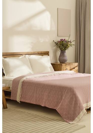 Kaşmir Home Frida Çift Kişilik Pike Rose Rose