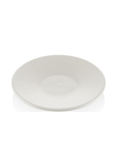 The Mia Noon Çay Tabağı 6lı Set Krem 13 Cm
