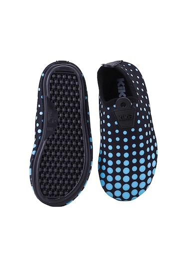 Kiko Kids Point Havuz Plaj Erkek Çocuk Deniz Ayakkabısı 7514 Siyah - Mavi Siyah - Mavi