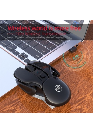 Novahub Kablosuz Fare Hxsj T37 - 3 Dpı Ayarı, 500mah Şarj Ed., Sessiz Optik Tasarım Optik