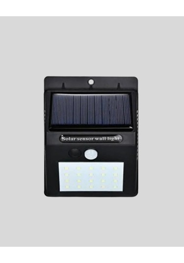 Buğz Solar Güneş Enerjili Hareket Sensörlü 4 Taraflı Bahçe Lambası Ip65 Su Geçirmez, 100 Led