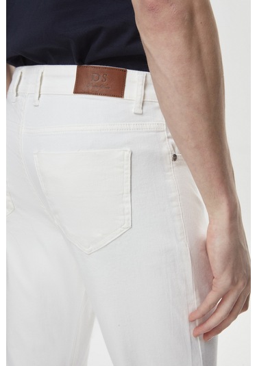 Ds Damat Slim Fit Taş Gabardin Denim Pantolon 4hcc3t404003m Taş