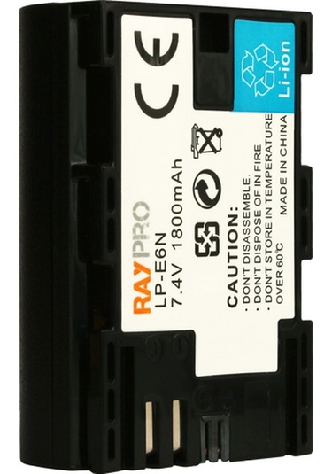 Canon 60D 70D 80D 7D ve 7D Mark II için Lp-E6 Lp-E6N Batarya Pil