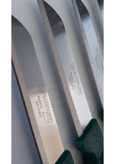 Solingen Simli Meyve Bıçağı 6'Lı Yeşil