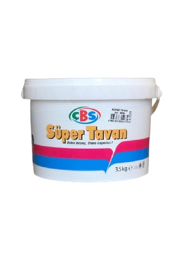 Çbs Süper Tavan Boyası 3 Kg