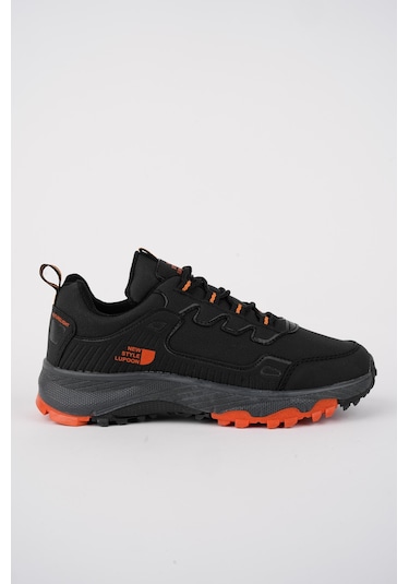 Muggo Kuzey Unisex Garantili Trekking Outdoor Sneaker Ayakkabı Siyah