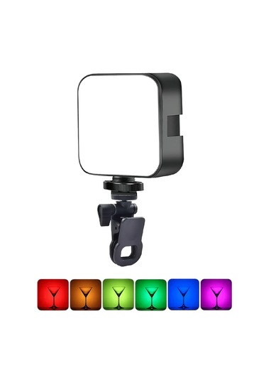 Kameralar İçin Şarj Edilebilir Rgb Led Video Işığı - Fc1022