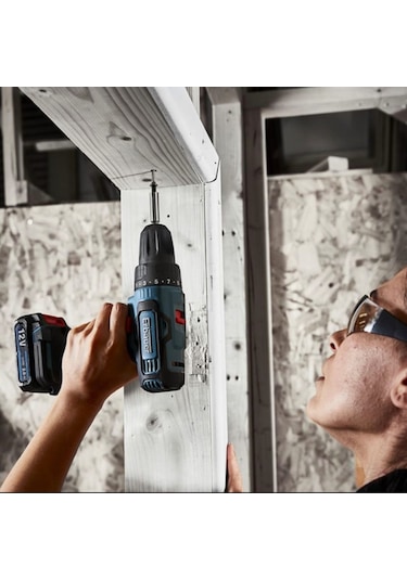 Erbauer EDD12-Li-2 12V 2Ah Çift Akülü Matkap Vidalama