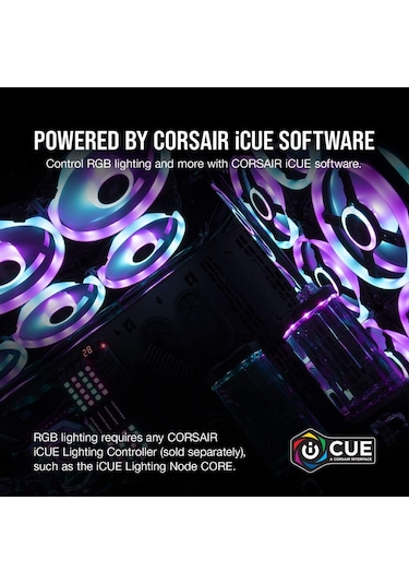 Corsaır 14Cm İcue Ql140 Co-9050105-Ww Rgb Kasa Fanı