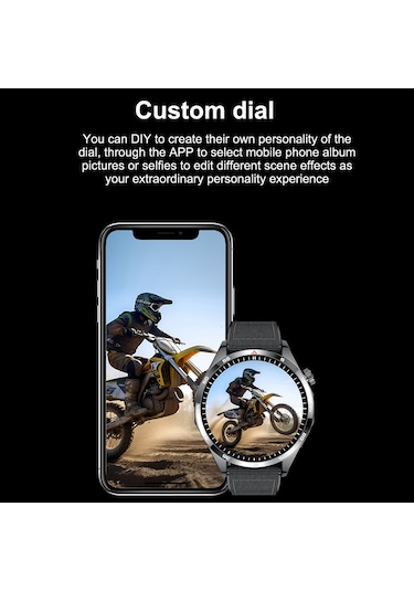 Padalink GTS4 1.5" Akıllı Saat (İthalatçı Garantili)