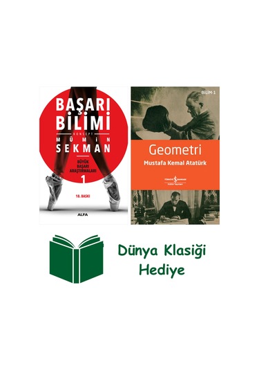 Başarı Bilimi + Geometri + Dünya Klasiği Hediye