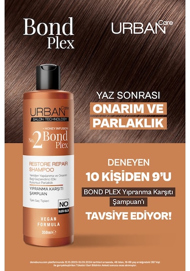 Bond Plex Restore Repair Yıpranma Karşıtı Saç Bakım Seti 6'lı-vegan
