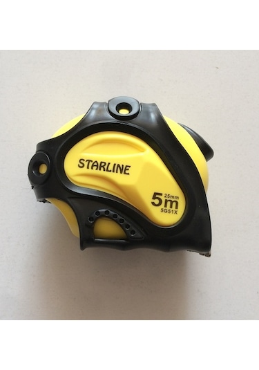 STARLİNE ÇELİK ŞERİT METRE 5 METRE 25MM PROFESYONEL METRE