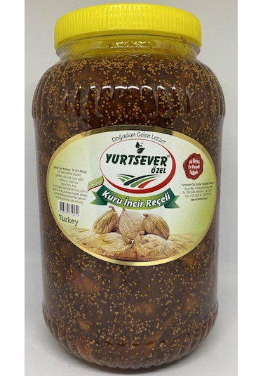 Yurtsever Özel Kuru İncir Reçeli 5 KG