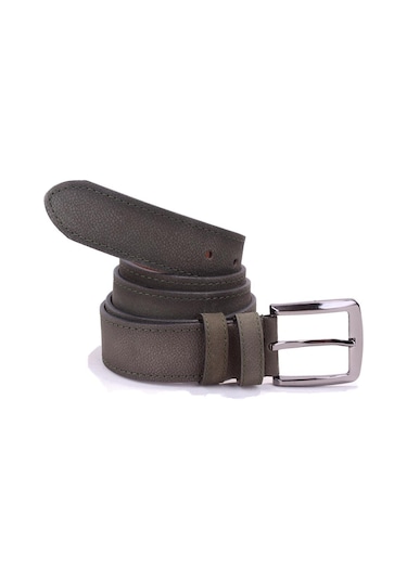 Dagoster DMK26-464DG Haki 4 CM Hakiki Deri Erkek Kemer Haki