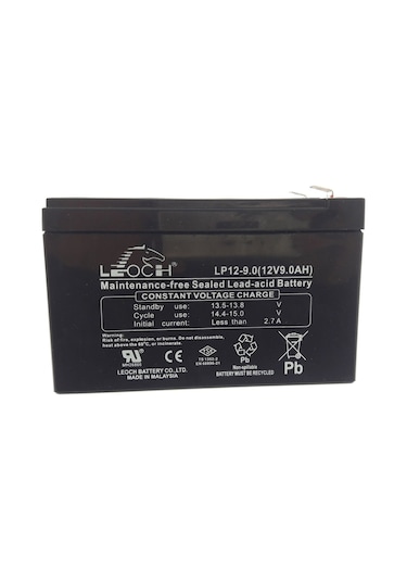 Leoch 12 V 9 AH Kuru Tip Bakımsız Akü