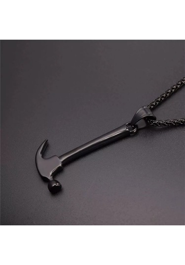 Balta Hatchet Paslanmaz Çelik Kolye Çelik