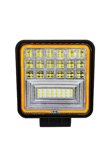 Sis Lambası Kare Kırmızı Angellı 12-24v Adet