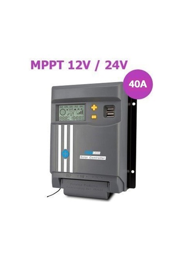 Mppt 40 A Amper 12 / 24 V Volt Şarj Kontrol Cihazı Regülatörü