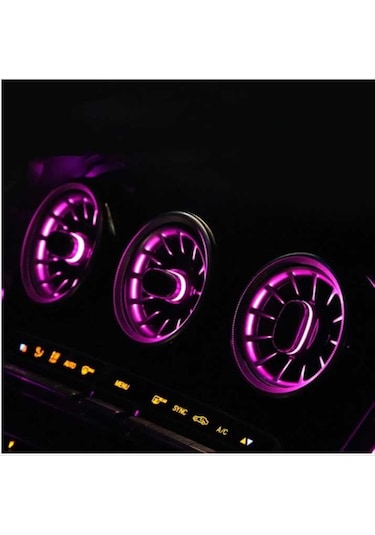 Mercedes W176 & W117 & Gla A Ve Cla Serısı 12 Renk Ön Havalandırma Menfez Setı ( Menfez Ambians )