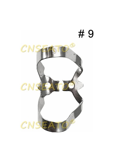 1 Adet Endodontik Diş Kauçuk Baraj Kelepçeleri Paslanmaz Çelik Endo Restoratif Baraj Klip Tutucu Ağız Bakımı Ortodonti Malzeme Ekipmanları Mavi