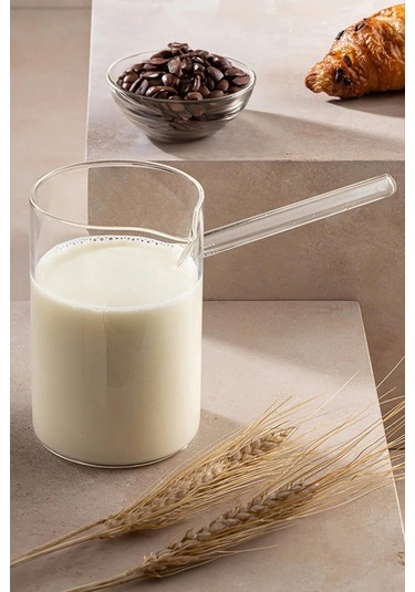 Tohana Cam Cezve 400 Ml. Saplı Borosiklat Cezve