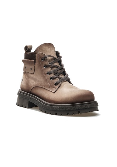 Mammamia Kadın Hakiki Deri Casual Postal Günlük Bot 36-40 24k D24kb-1780 Z Vizon Nubuk Vizon Nubuk