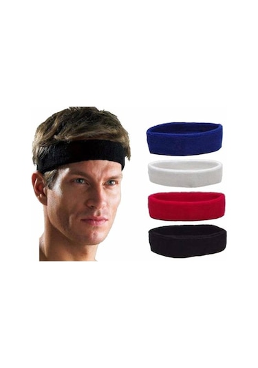 Sporcu Saç Bandı Ter Bandı Kafa Bandı Havlu