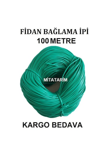 Elastik Fidan Balama İpi - 100 M - Bitki Bağlama İpi