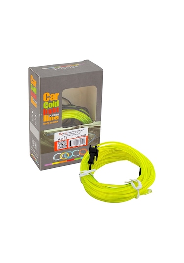 Powermaster Pm 6083 Neon Parlak Florasan Yeşil 5 Metre İp Aydınlatma 5 V Usb Adaptörlü