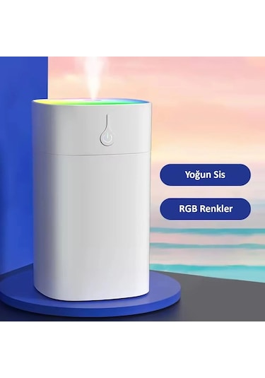 H2o Humidifier 400 Ml Ulrasonik Hava Nemlendirici 4741