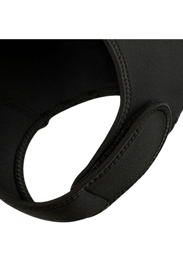 Suntek Scuba Diving Hood 2mm Neopren Dalış Wetsuit Sörf Siyah Siyah