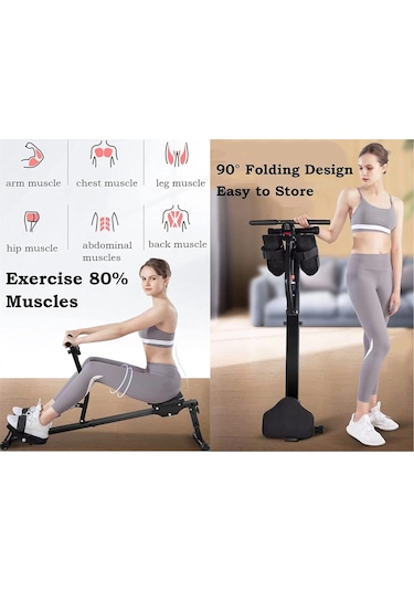 Dynamic Rw600 Amortisörlü Tam Kondisyon Küreği Direnç Ayarlı