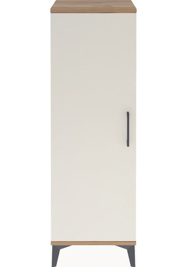 Arges Dolap Tek Kapaklı Tek Askılı 44x30x134 Çam-aytaşı Çam