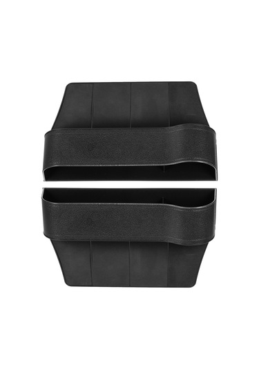 Teltree 2 Adet Araba Koltuk Aralığı Saklama Kutusu, Çok Fonksiyonlu Boşluk Depolama, Siyah, Usb Şarj Açığı, Araç İçini Düzenli Tutar