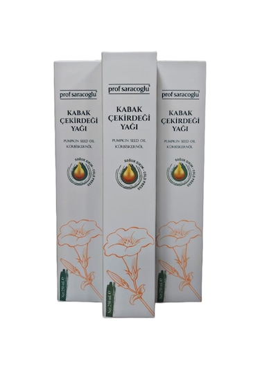 Prof Saracoglu Soğuk Sıkım Kabak Çekirdeği Yağı 250 ML