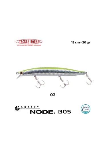 Tackle House Node 130s 13cm 20gr No: 03